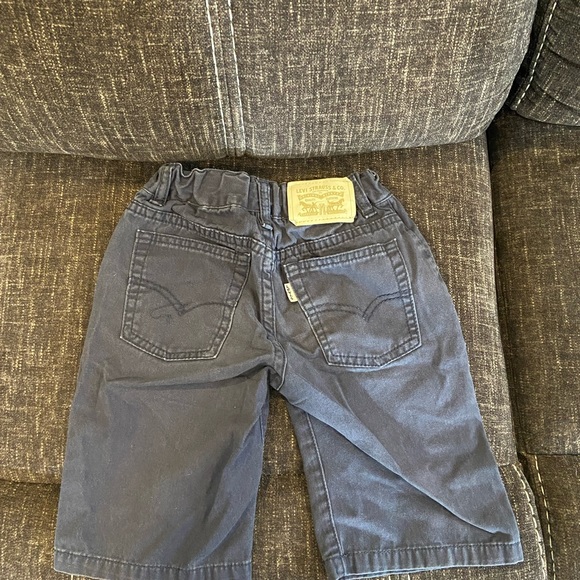 Levi’s Cotton Navy Shorts, boys size 7 - Picture 4 of 6